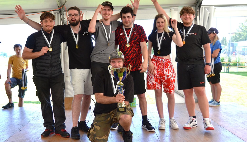 Gemeinsam stark beim Rhyboot-Sporttag: Alle erhielten eine Medaille