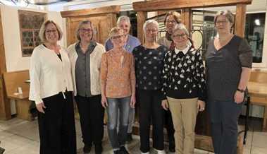 Esther Beyeler gibt Präsidium an Bettina Fritz und Gaby Schmid weiter
