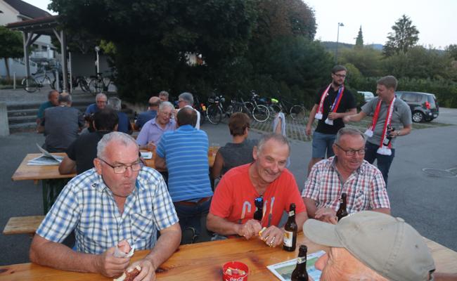 Gute Laune beim Redaktionswagen