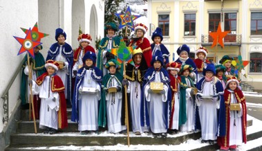 Sternsingeraktion zu Beginn des neuen Jahres