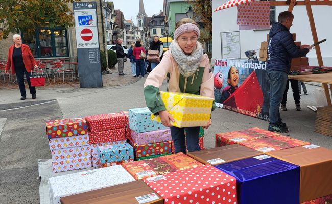 Erfolgreiche Weihnachtspäckli-Aktion für einen guten Zweck