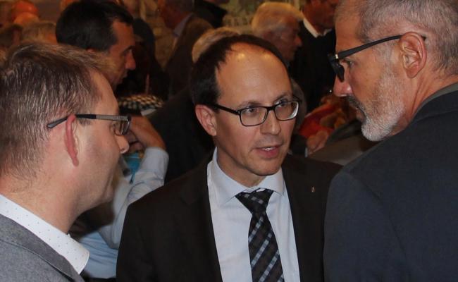 Regierungsrat und Kandidatin bei FDP Balgach