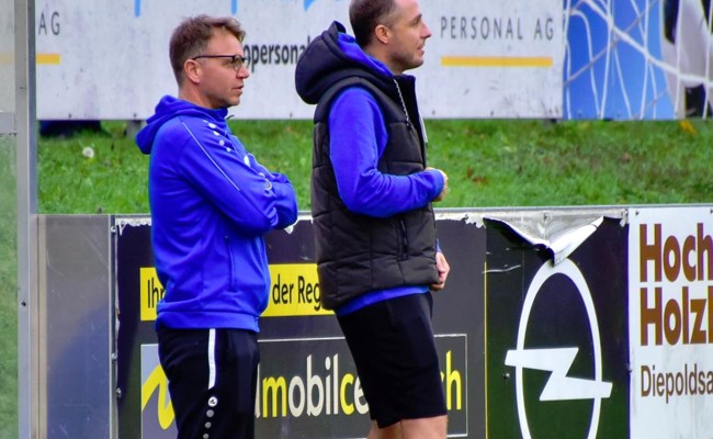Diepoldsau kann auf ein eingespieltes Team am Spielfeldrand zählen