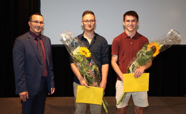 Flavio Grüninger und Nevio Bichler sind Konstrukteur-Champions