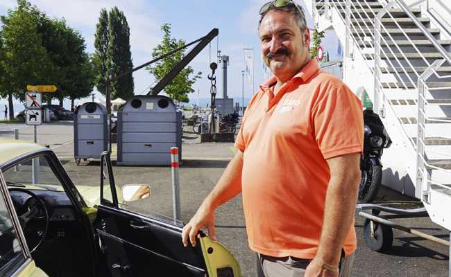 Hafenmeister Andy Bärlocher: Der Mann, der für jedes Boot einen Platz findet