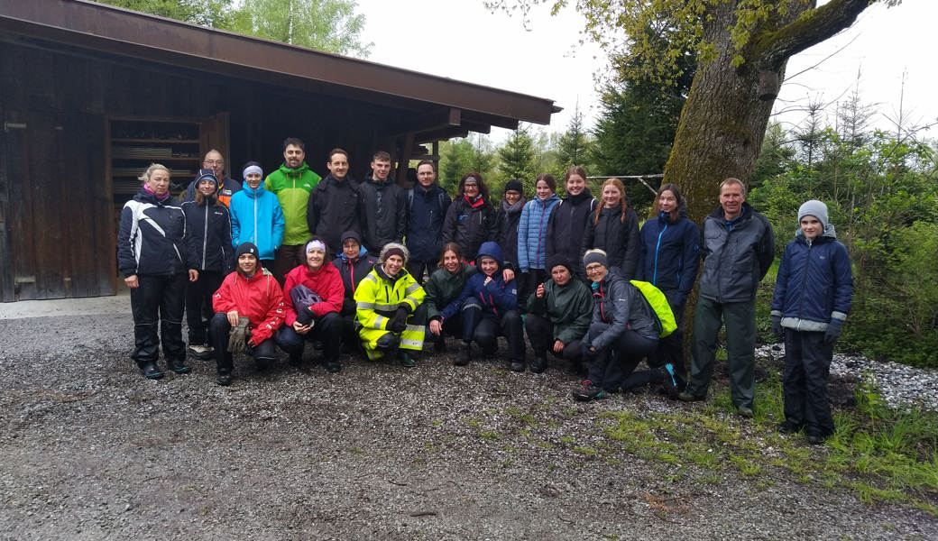 Gruppenfoto der Teilnehmenden des STV Au