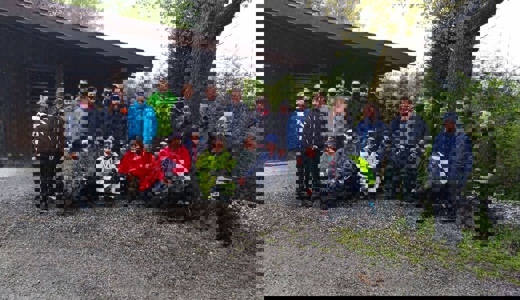 Gruppenfoto der Teilnehmenden des STV Au