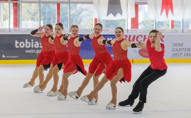 Swisscup: Spannender Kampf um nationale Titel in der Widnauer Eishalle