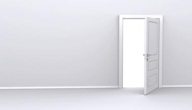 Seitenblick: Türe zu, es zieht