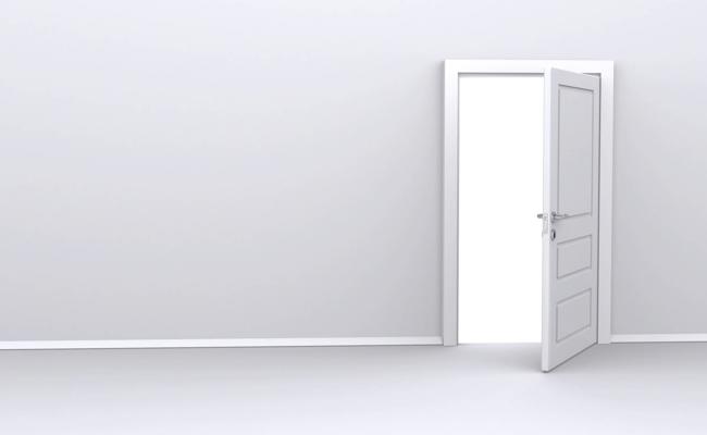 Seitenblick: Türe zu, es zieht
