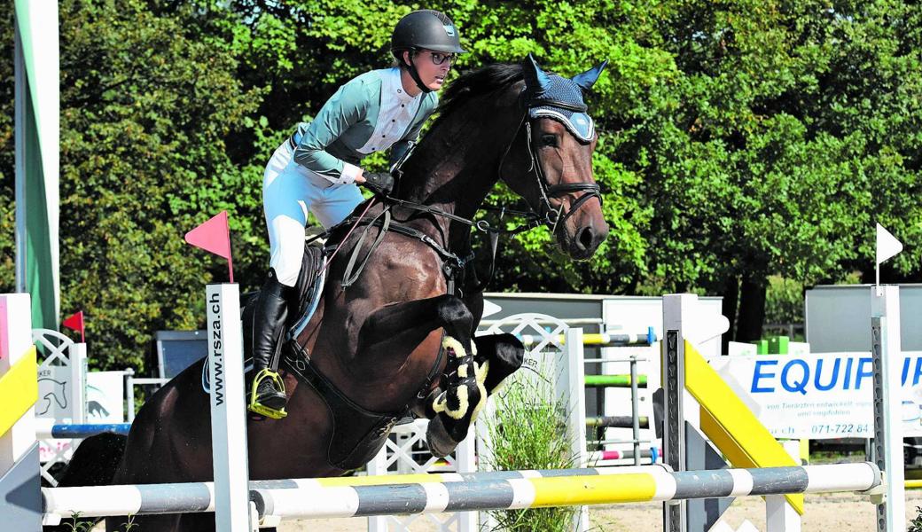 OK-Präsidentin Kerstin Thurnherr gewann die Hauptprüfung am eigenen Turnier.  OK-Präsidentin Kerstin Thurnherr gewann die Hauptprüfung am eigenen Turnier.