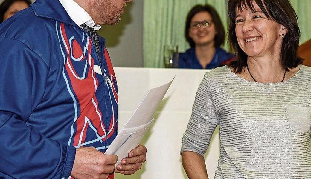 «Eine Powerfrau»: Ernst Dietsche über das neue Ehrenmitglied Anita Schick.