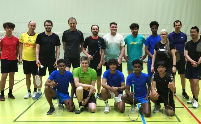 Badmintonclub Oberrheintal ermöglicht Geflüchteten eine Abwechslung