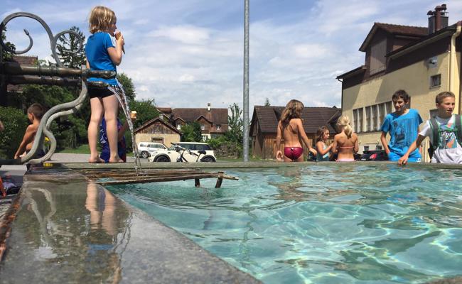 Ab sofort Wasser sparen