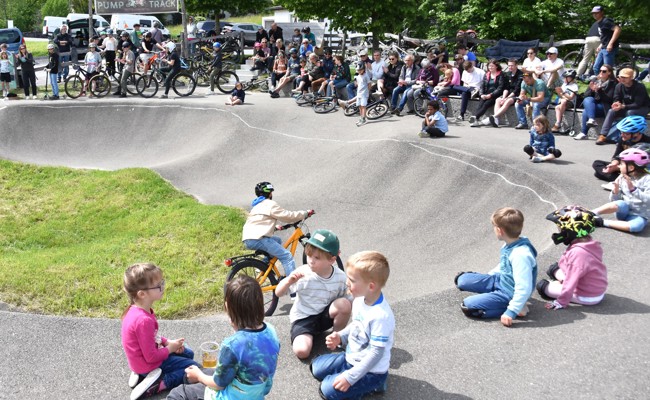 Am Pumptrack in Berneck beginnt am Samstag die neue Saison