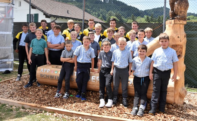 400 Jungschwinger kämpfen in Oberegg um vier Ziegen