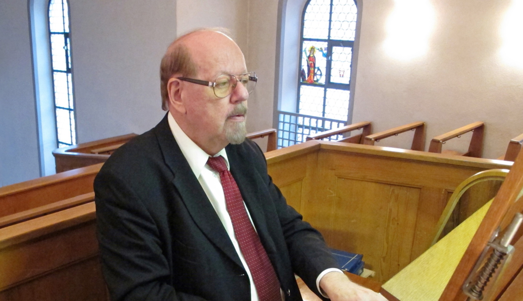 Prof. Fritz Jurmann in Aktion