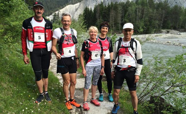 Milas starten im Hochgebirge