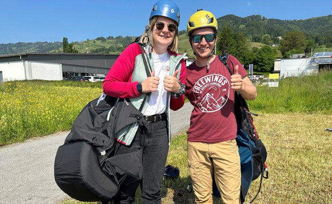 Sommerserie «Äctionvalley»: Wind unter den Armen