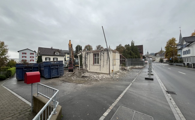 Neubauprojekt: An der Rorschacherstrasse entsteht ein Mehfamilienhaus mit Tiefgarage