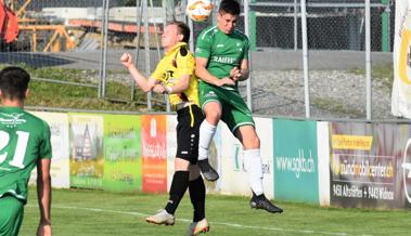 Nachbarschaftsderby in Rebstein