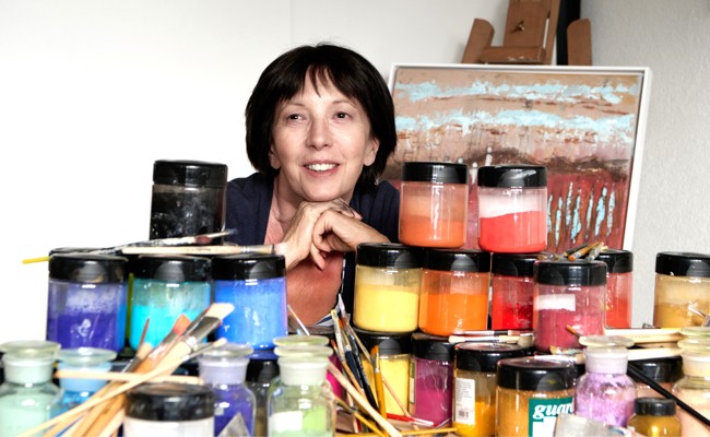 Deshalb fuhr die Künstlerin Gerda Reck nicht zur Ausstellung nach Paris