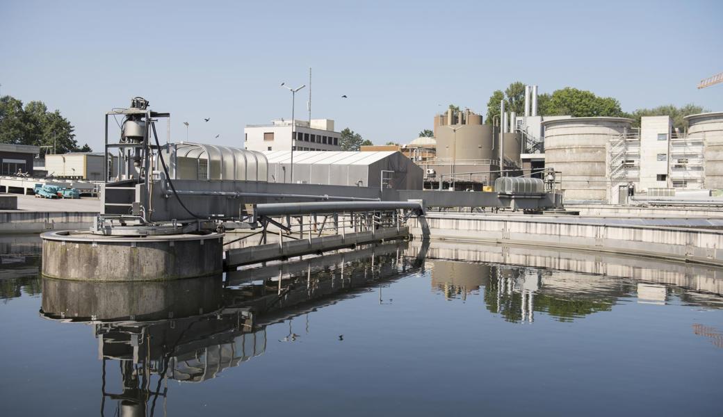 Die Kläranlage Altenrhein.