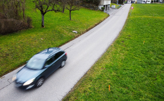 «Ewiges» Projekt: Oranger Hoffnungsschimmer am Strassenrand