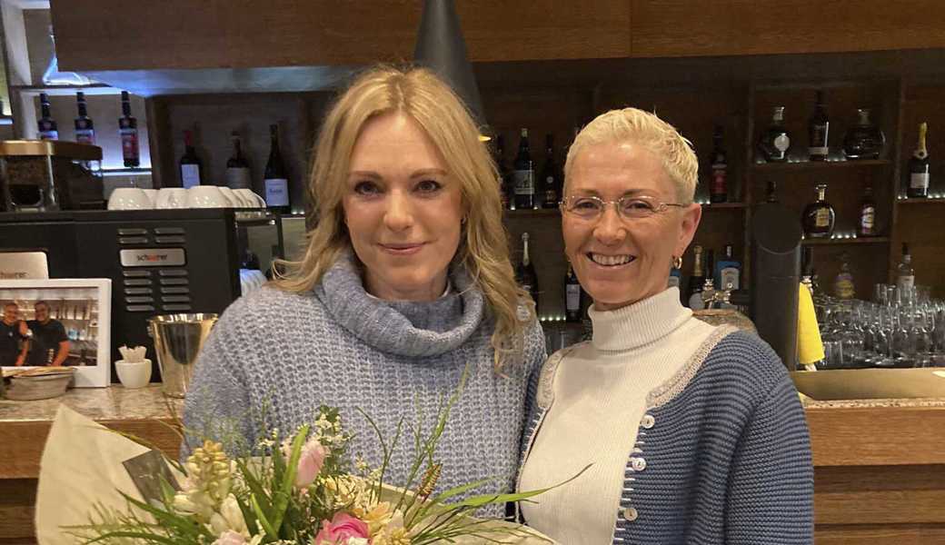 Petra Seitz (l.) trat nach zehn Jahren als Kassierin zurück und Diane Klee ist seit zehn Jahren Vereinspräsidentin.