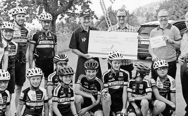 Donnerstagclub unterstützt Velo-Junioren
