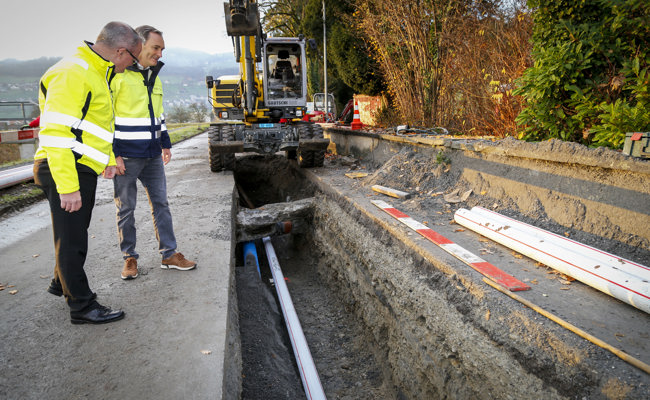 Zweite Etappe der Sanierung: Töberstrasse wird erneut gesperrt