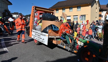 Strasse während Fasnachtsumzug gesperrt