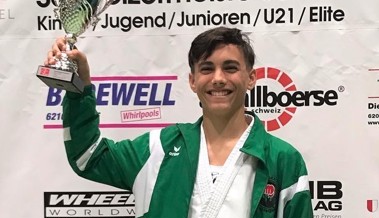 Schweizer U16-Meistertitel für den Altstätter Karateka Elija Sieber