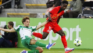 Der FC St.Gallen verliert knapp, behält aber intakte Chancen