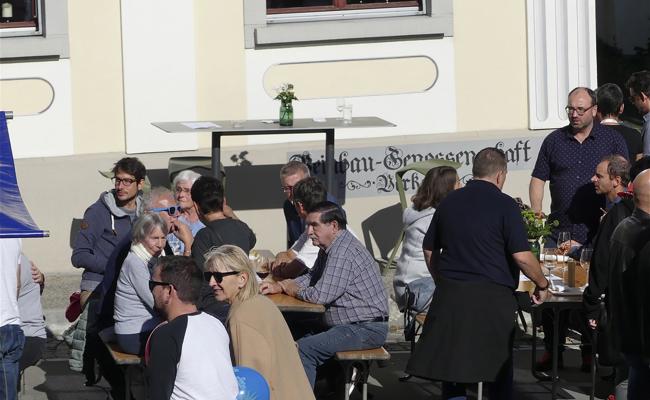 Jahrmarkt bei prächtigem Herbstwetter