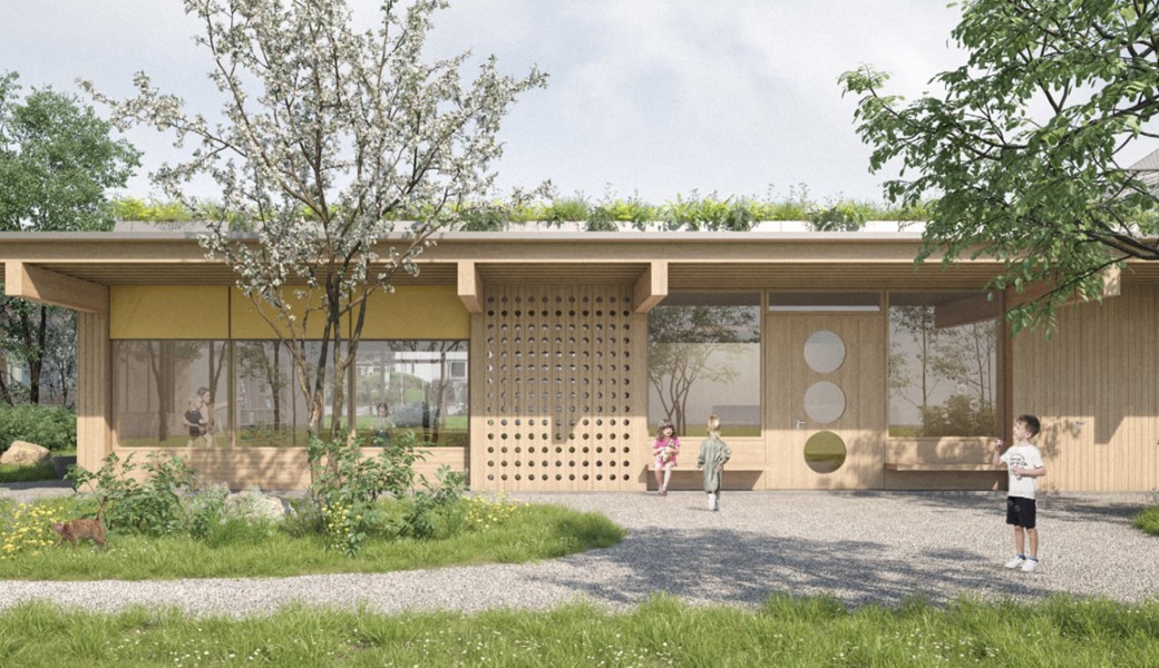 Grünes Licht für den neuen Doppelkindergarten Kugelwis