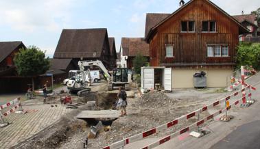 Selbst Kantonsräte werden nicht von Baustellen verschont