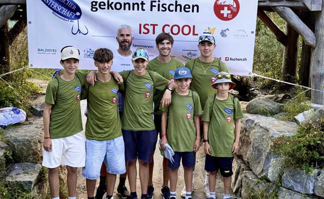 Dritter Platz für Rheintaler Jungfischer an Schweizer Meisterschaft