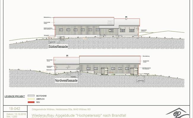 Bald ein neues Alpgebäude
