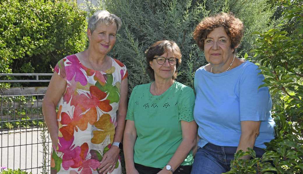 Anita Maurer (von links), Brigitte Waser und Therese Affolter wünschen sich, dass die Frauengemeinschaft Heerbrugg bestehen bleibt. Es sieht allerdings so aus, als ob der Verein im Februar aufgelöst wird.