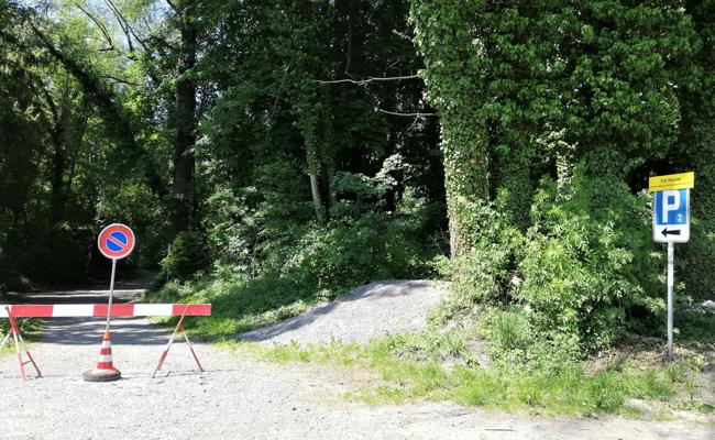 Gemeinde schliesst Parkplatz