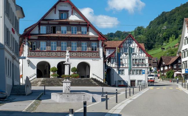 Das Brunnendorf Berneck