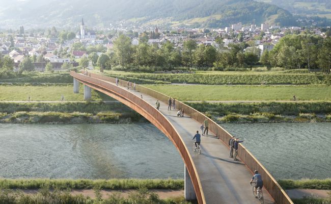 Die Mitte Diepoldsau-Schmitter: «Die Velobrücke ist eine Chance»