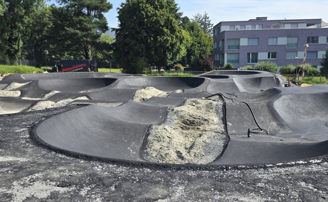 Ab auf die Welle: Jetzt steht fest, wann der Pumptrack eröffnet wird