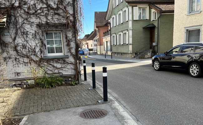 Zu Fuss entlang der Churerstrasse? Viermal ist Endstation