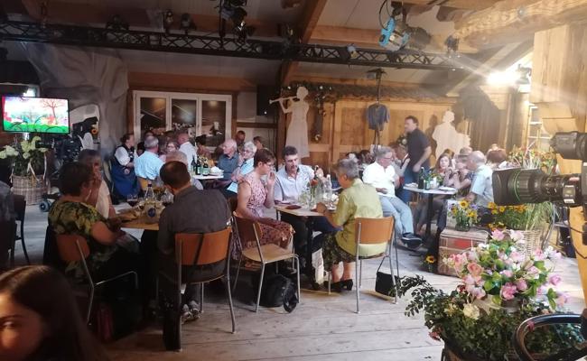 Impressionen vom "Potzmusig"-Jubiläumsdreh im Ribelhof