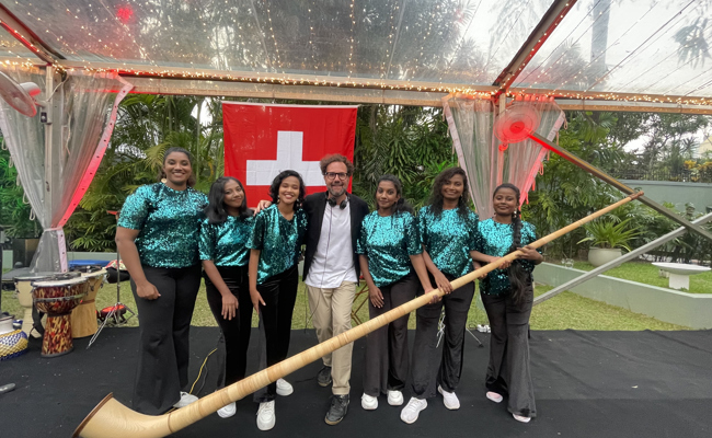 Botschafter der Musik: Enrico Lenzin tourte durch Sri Lanka