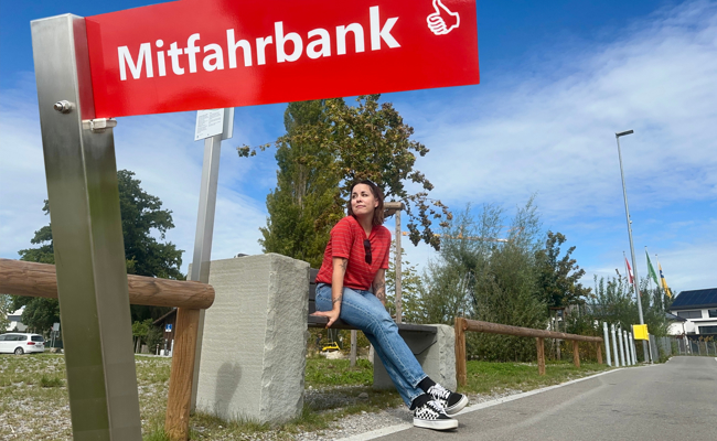 Neues Bänkli: Das Dorf wird zur Fahrgemeinschaft