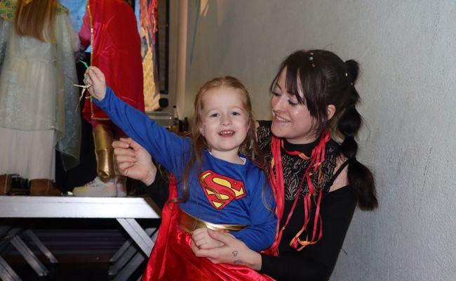 Superhelden-Kinder hatten super Laune am Maskenball