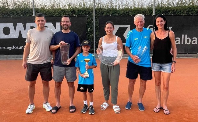 Neue Einzel-Champions beim Tennisclub Oberriet
